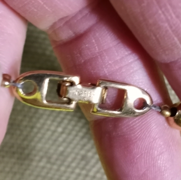 Napier goldtone beaded decorative necklace - Picture 4 of 7